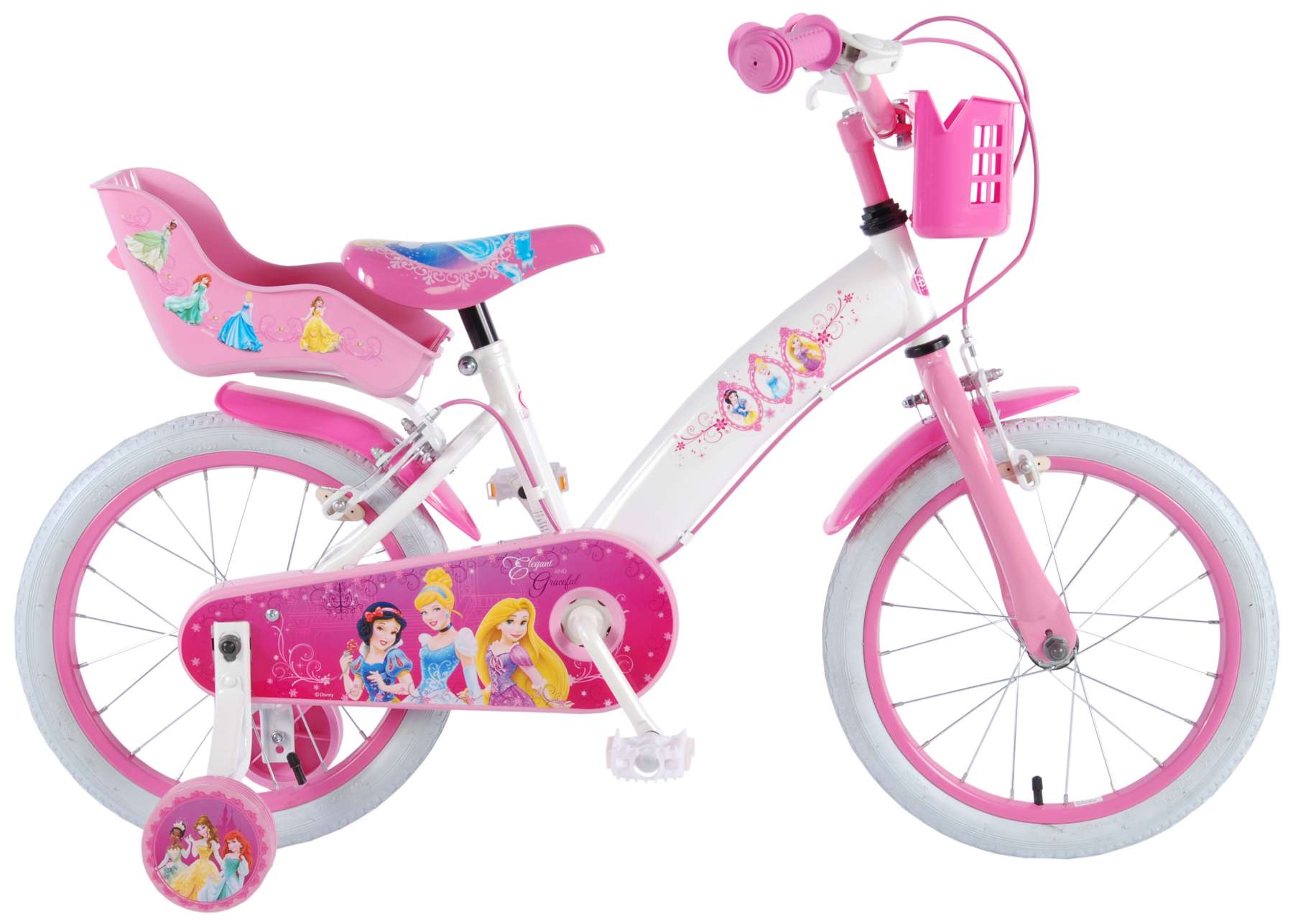 16 bike with doll carrier
