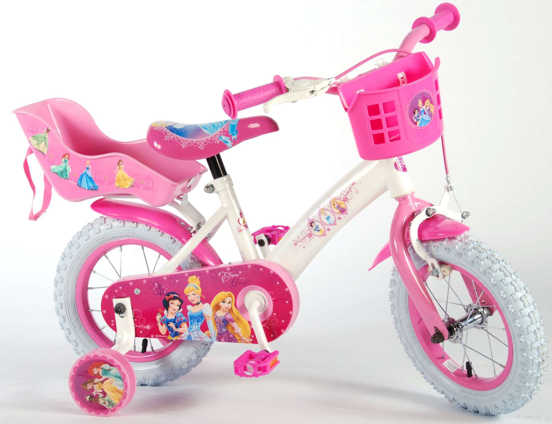 kids bike with doll seat