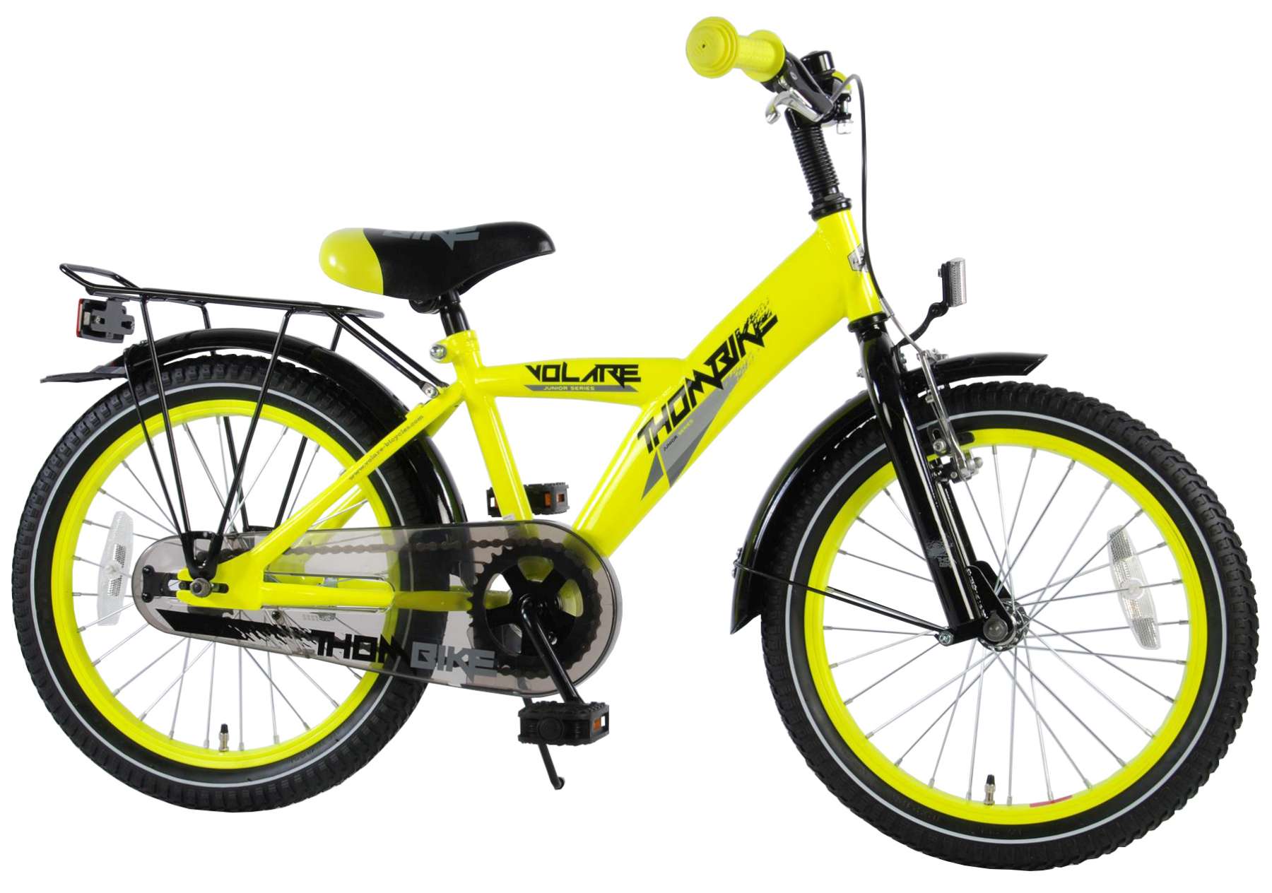 18 inch yellow bike