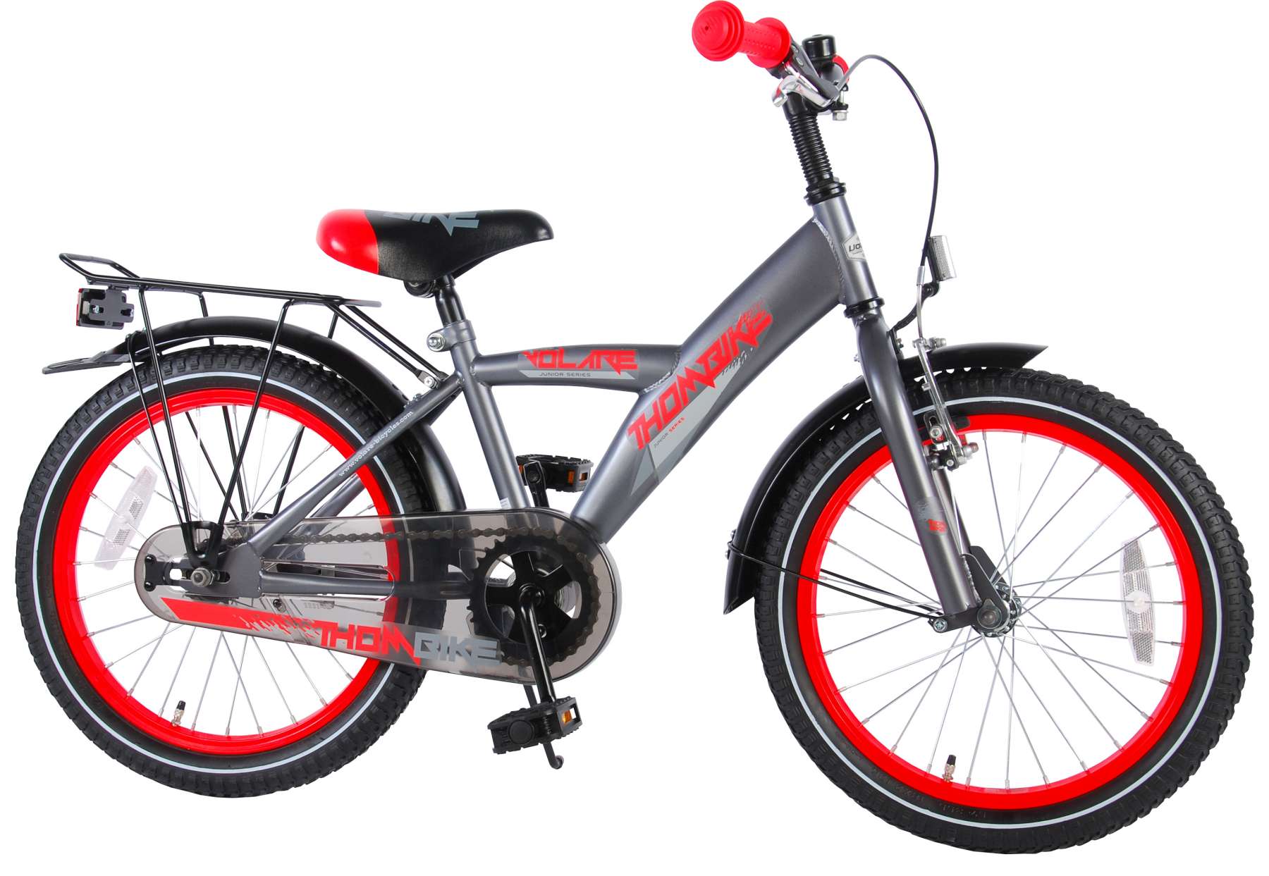 red 18 inch bike