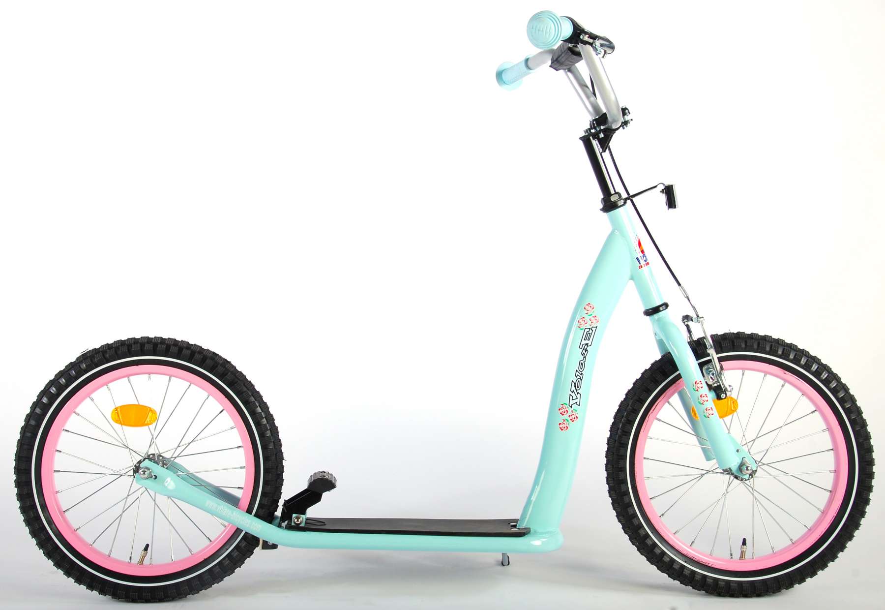 Invloed wrijving Verlenen Volare Scooter 16 inch minty blue