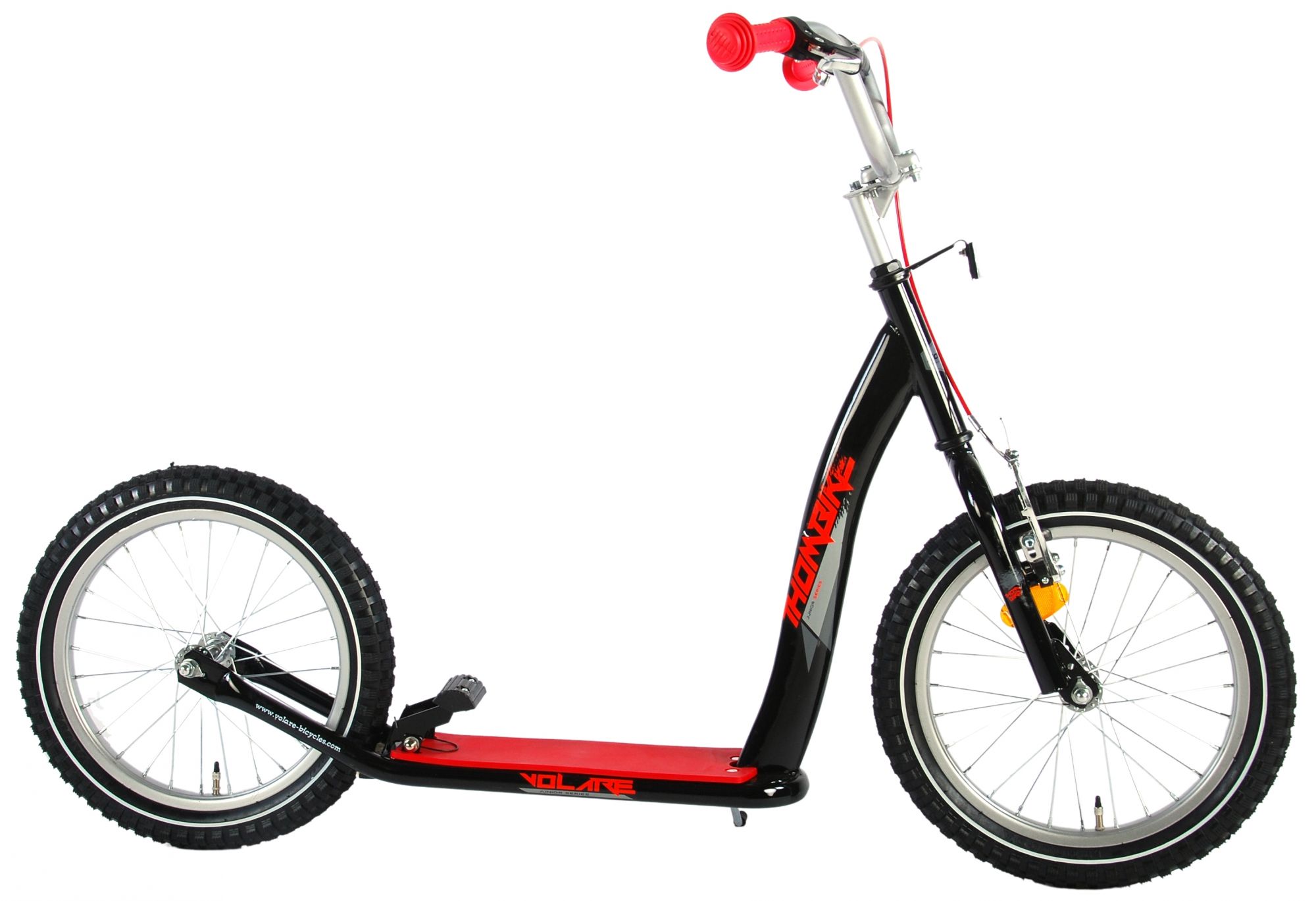 Martin Luther King Junior Rentmeester Il Volare Scooter 16 inch Black Red