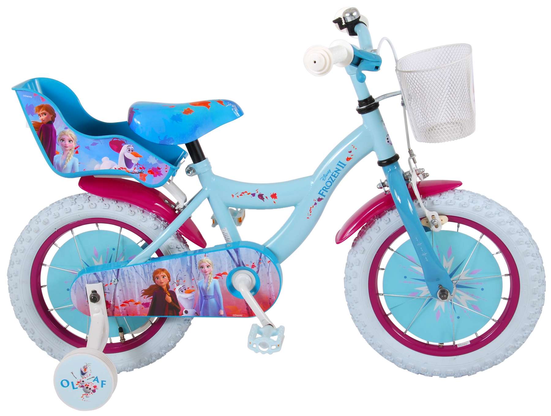 elsa girls bike