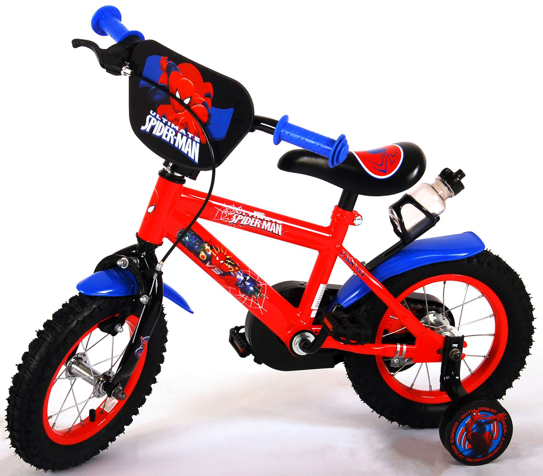 sports direct spiderman bike