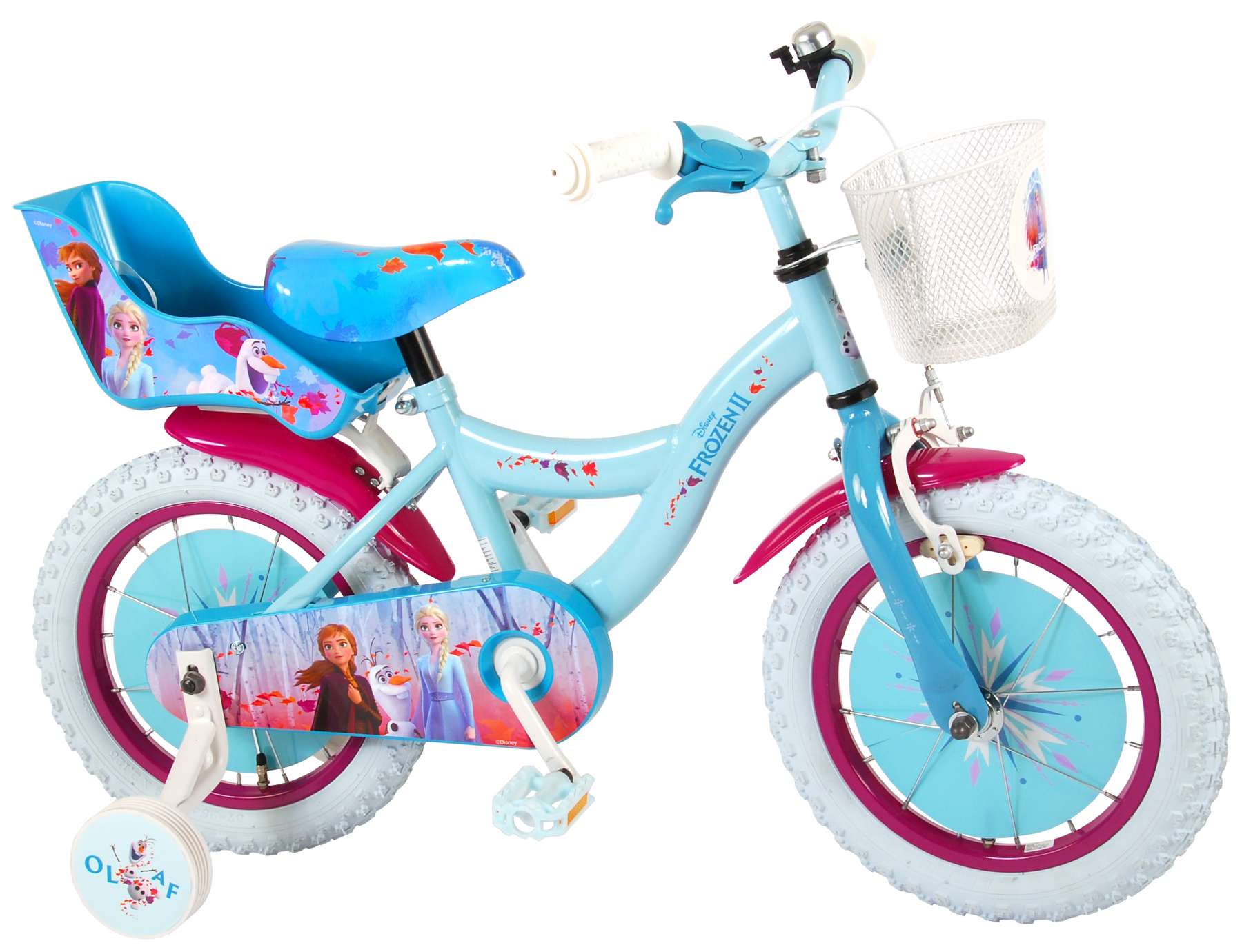 elsa girls bike