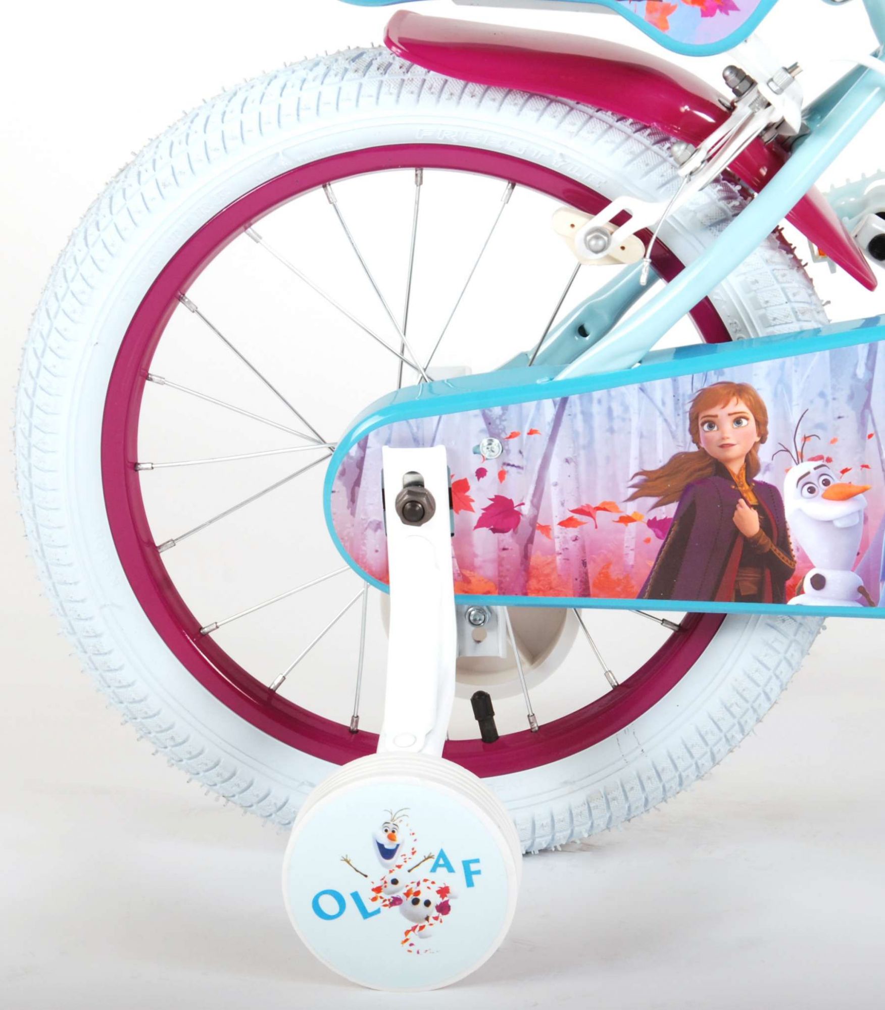 girls 16 inch frozen bike