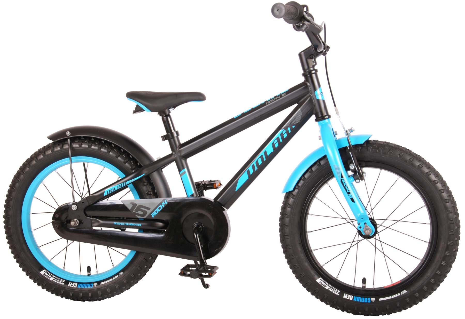 Doe voorzichtig Banyan duisternis Volare Rocky Children's Bicycle - 16 inch - Black Blue - 95% assembled -  Prime Collection