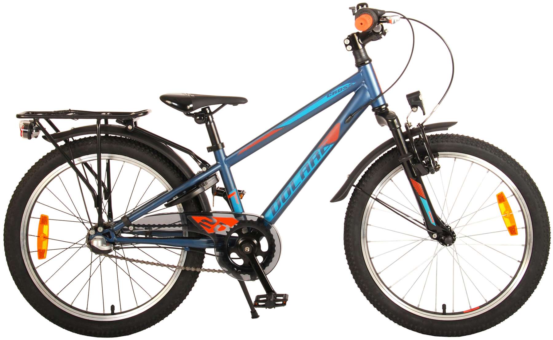 blue 20 inch bike