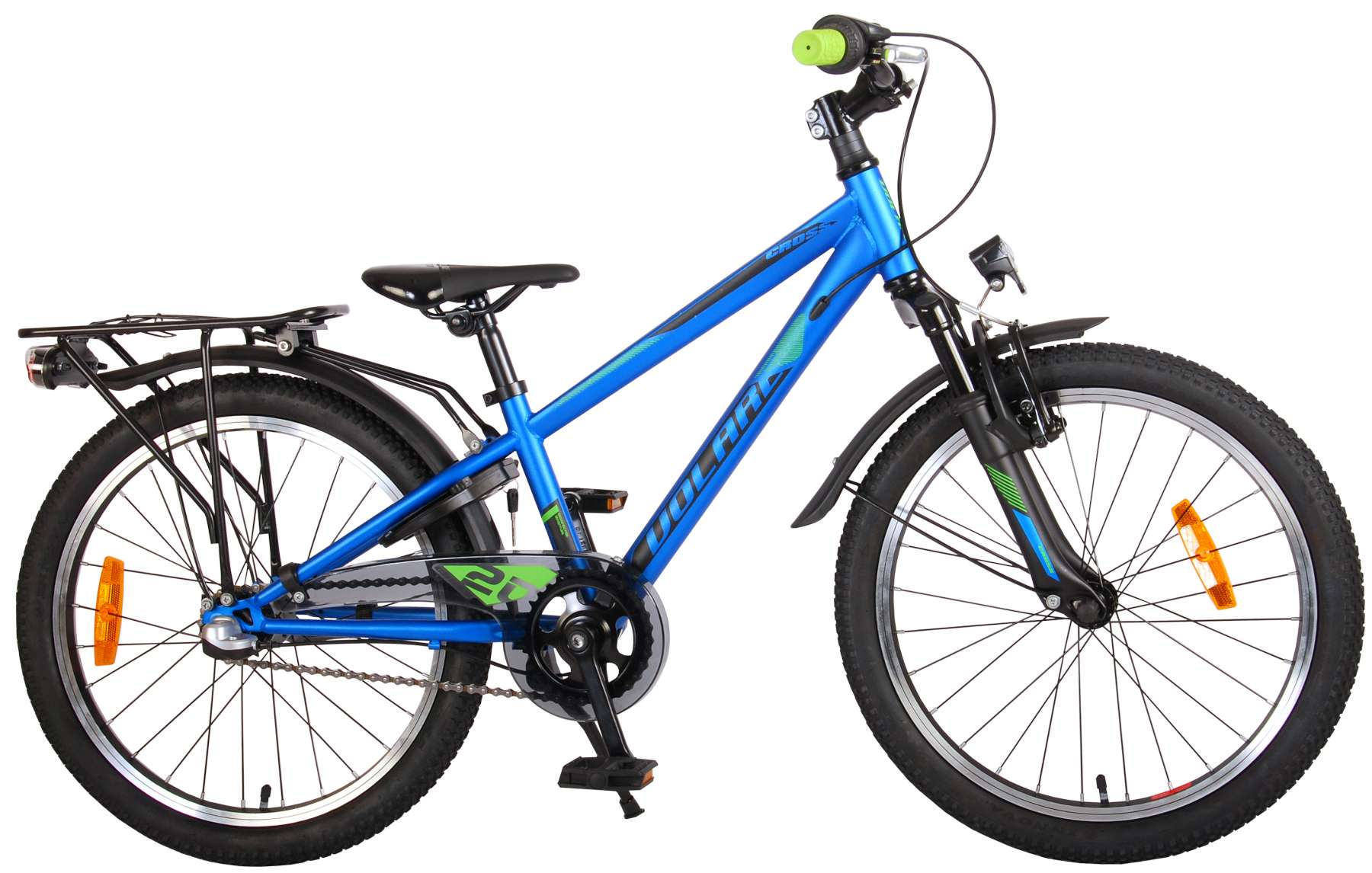 nationale vlag Gedetailleerd alias Volare Cross Children's bike - boys - 20 inch - Blue Green - Shimano Nexus  3 gears - Prime Collection