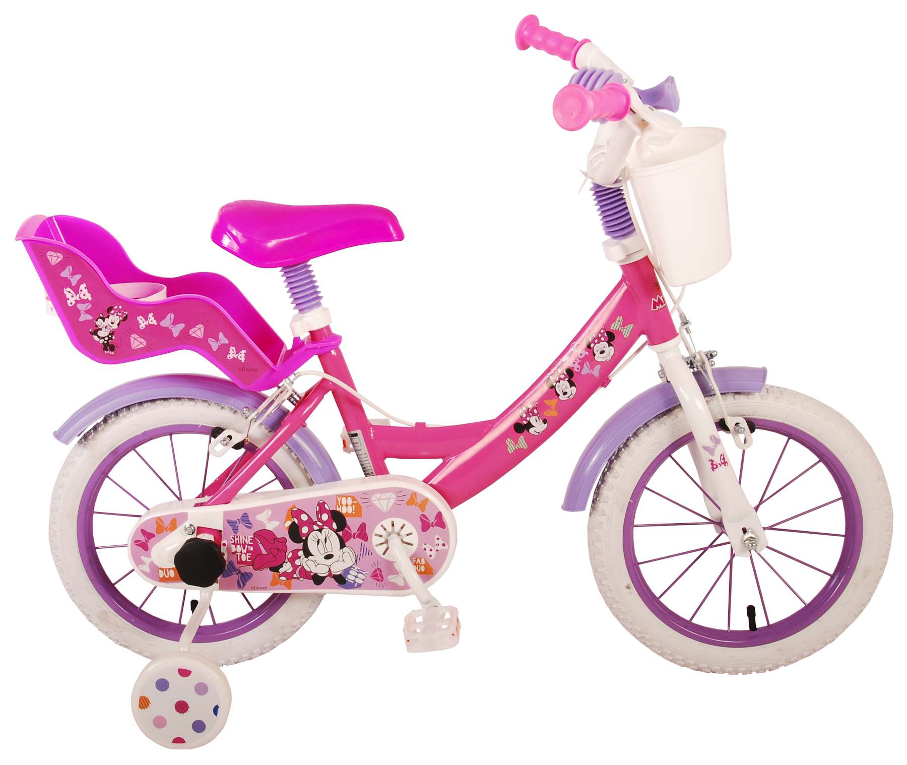 Belegering zelfmoord serie Girls' Bikes :: Girls' Bikes 12 Inch :: Disney Minnie
