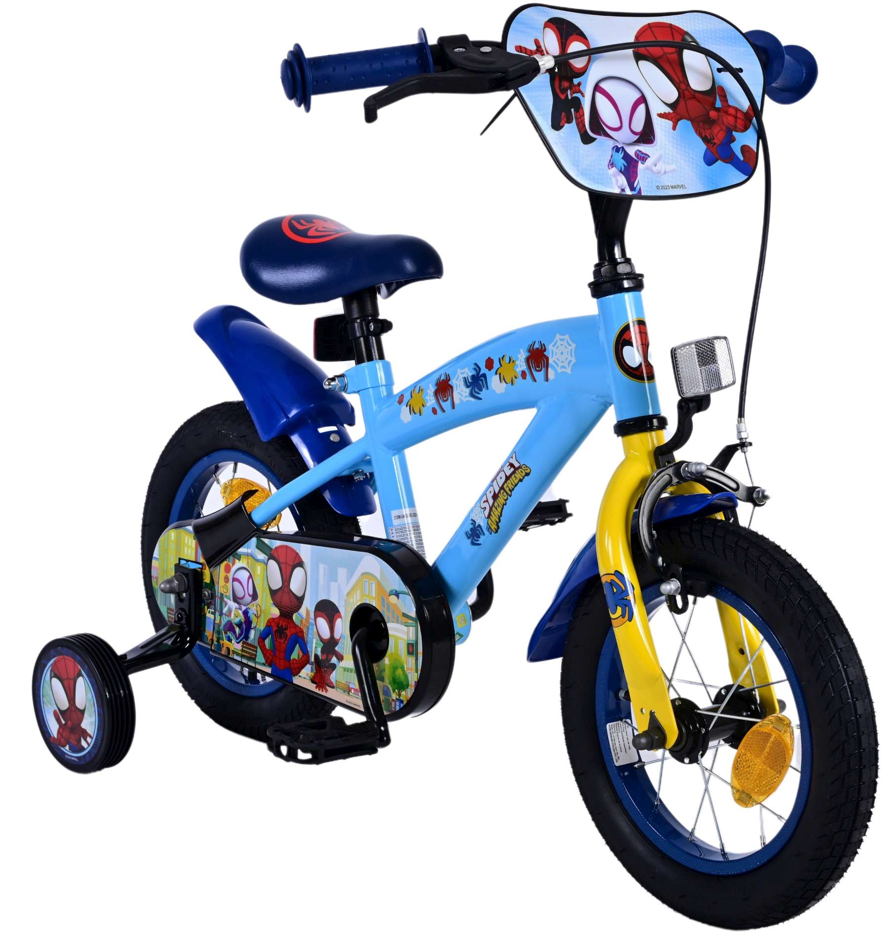 Spidey Kids bike Boys 12 inch Blue