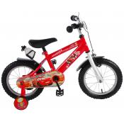 magnetron Sta in plaats daarvan op Gaan Disney Cars Children's Bicycle - Boys - 16 inch - Red