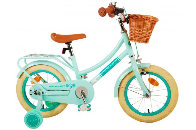 Volare Excellent children's bike - Girls - 14 inch - Green