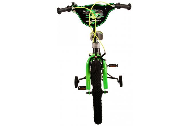 Volare Super GT Children's bike - boys - 16 inch - Green - Two hand brakes