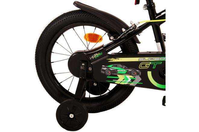 Volare Super GT Children's bike - boys - 16 inch - Green - Two hand brakes