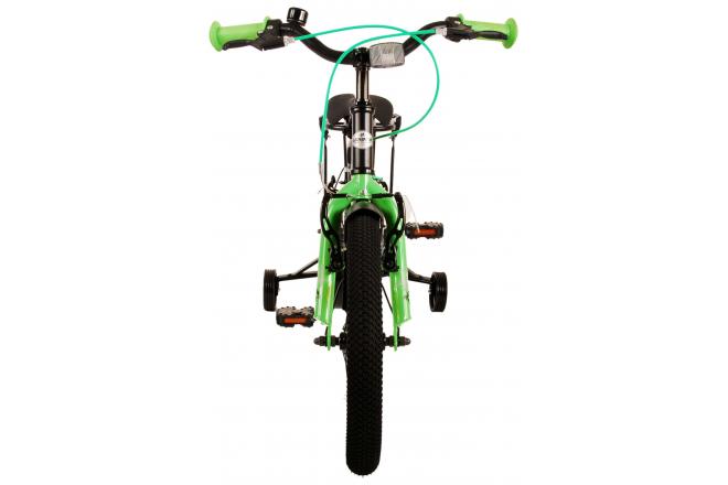 Volare Thombike Children's bike - Boys - 16 inch - Black Green - Two Hand Brakes