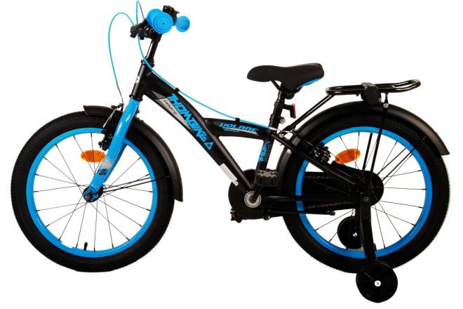 Volare Thombike Kids' bike - Boys - 18 inch - Black Blue - Two hand brakes