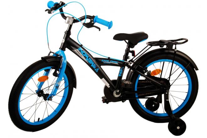 Volare Thombike Kids' bike - Boys - 18 inch - Black Blue - Two hand brakes