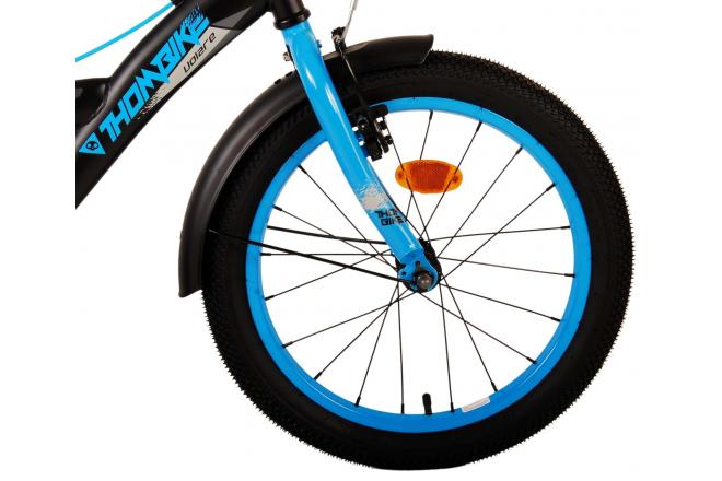 Volare Thombike Kids' bike - Boys - 18 inch - Black Blue - Two hand brakes