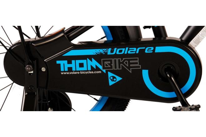 Volare Thombike Kids' bike - Boys - 18 inch - Black Blue - Two hand brakes