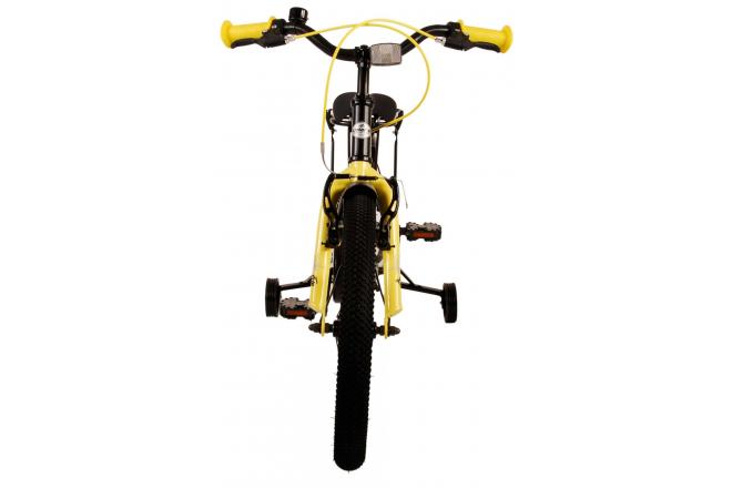 Volare Thombike Kids' bike - Boys - 18 inch - Black Yellow - Two hand brakes