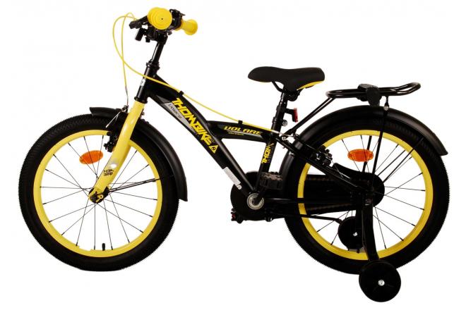 Volare Thombike Kids' bike - Boys - 18 inch - Black Yellow - Two hand brakes