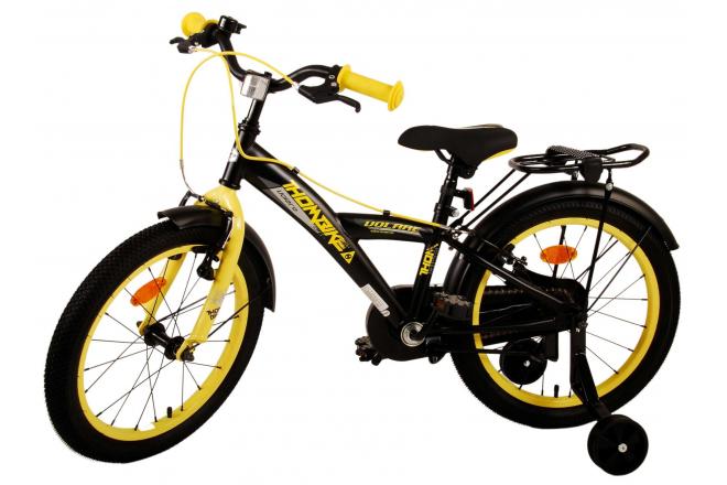 Volare Thombike Kids' bike - Boys - 18 inch - Black Yellow - Two hand brakes