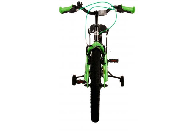 Volare Thombike Kids' bike - Boys - 18 inch - Black Green - Two hand brakes