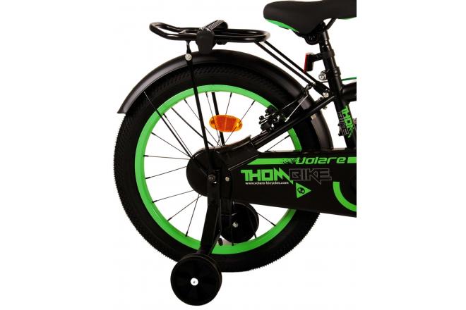 Volare Thombike Kids' bike - Boys - 18 inch - Black Green - Two hand brakes