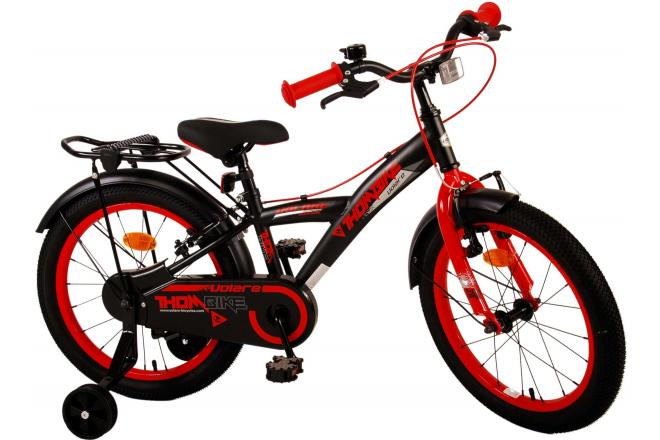 Volare Thombike Kids' bike - Boys - 18 inch - Black Red - Two hand brakes