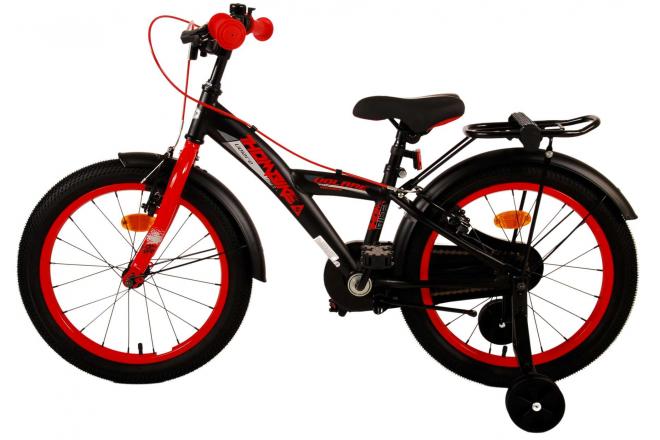 Volare Thombike Kids' bike - Boys - 18 inch - Black Red - Two hand brakes