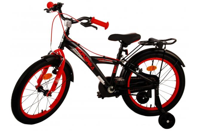 Volare Thombike Kids' bike - Boys - 18 inch - Black Red - Two hand brakes