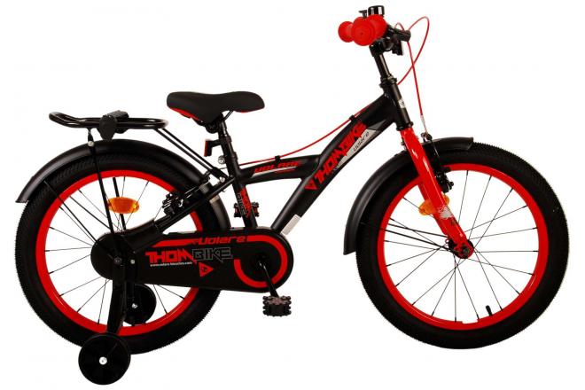 Volare Thombike Kids' bike - Boys - 18 inch - Black Red - Two hand brakes