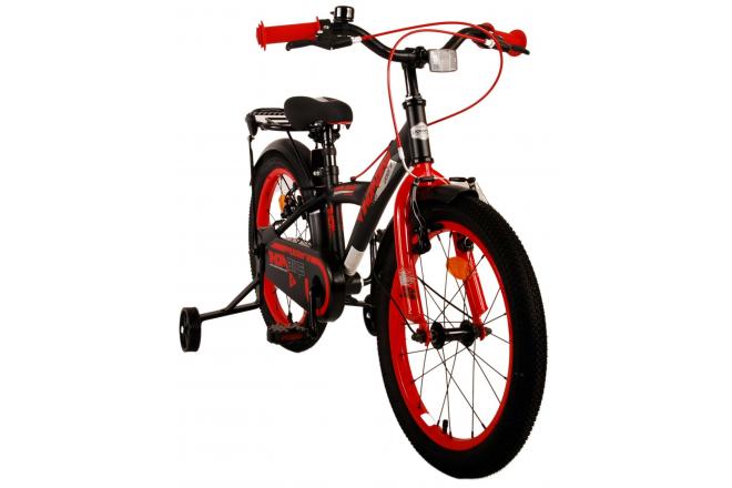 Volare Thombike Kids' bike - Boys - 18 inch - Black Red - Two hand brakes