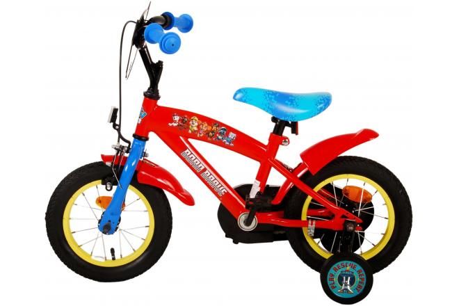 Paw Patrol Children's Bicycle - Boys - 12 inch - Red / Blue