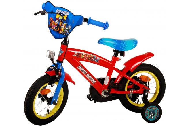 Paw Patrol Children's Bicycle - Boys - 12 inch - Red / Blue