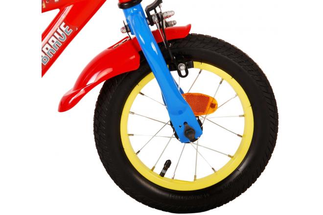 Paw Patrol Children's Bicycle - Boys - 12 inch - Red / Blue