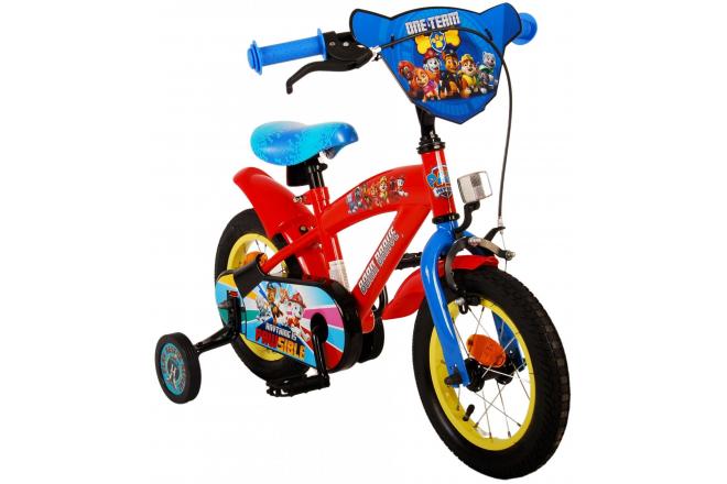 Paw Patrol Children's Bicycle - Boys - 12 inch - Red / Blue