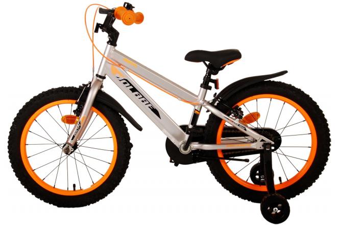 Volare Rocky children's bike - Boys - 18 inch - Grey - Two hand brakes