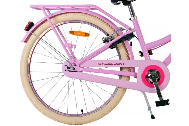 Volare Excellent Children's bike - Girls - 24 inches - Pink- Two hand brakes