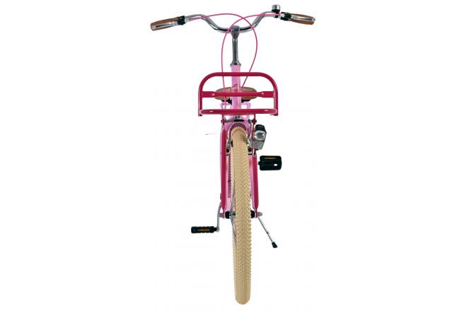 Volare Excellent Children's bike - Girls - 24 inches - Pink- Two hand brakes