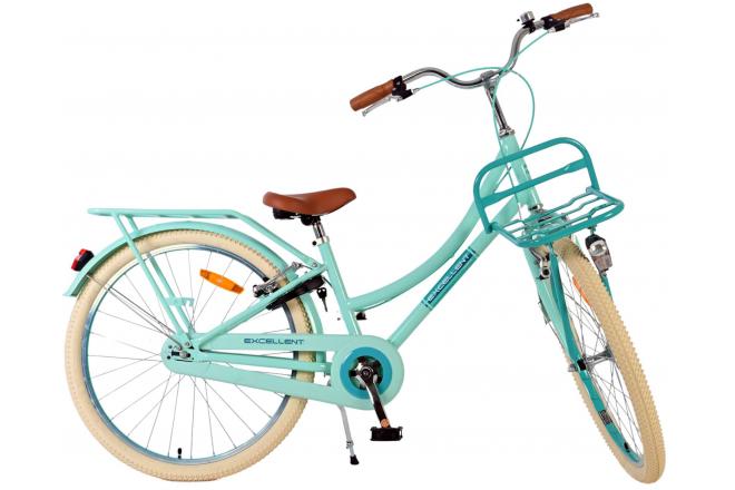 Volare Excellent Children's bike - Girls - 24 inch - Green - Two handbrakes