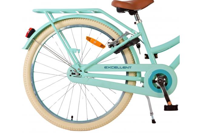 Volare Excellent Children's bike - Girls - 24 inch - Green - Two handbrakes