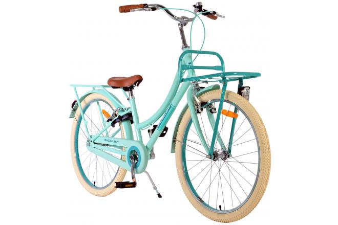 Volare Excellent Children's bike - Girls - 24 inch - Green - Two handbrakes