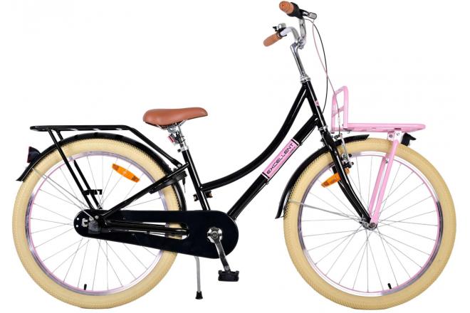 Volare Excellent Children's bike - Girls - 24 inch - Black - 3 Gears