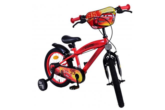 Disney Cars Children's bike - Boys - 16 inch - Red - Two hand brakes