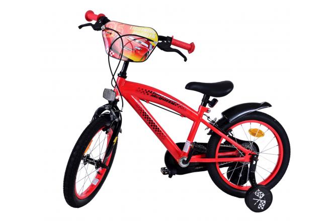 Disney Cars Children's bike - Boys - 16 inch - Red - Two hand brakes