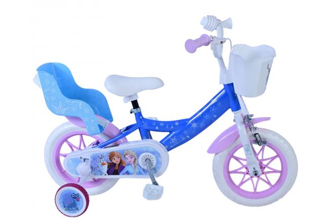 Frozen Kinderfiets - Meisjes - 12 inch - Blauw