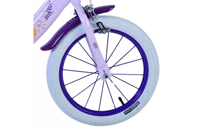 Disney Wish Kids bike - Girls - 16 inch - Purple - Two hand brakes