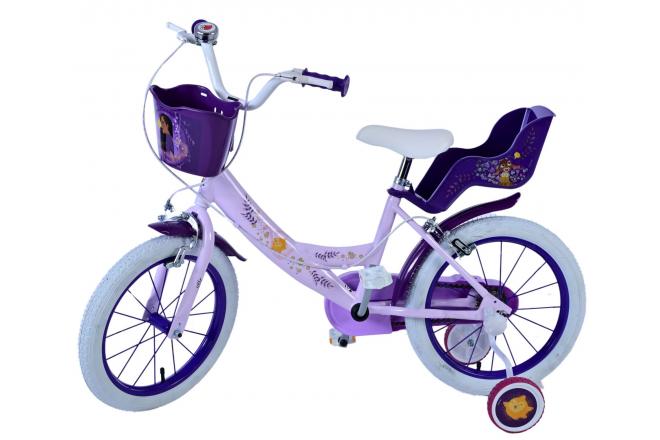 Disney Wish Kids bike - Girls - 16 inch - Purple - Two hand brakes